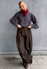 Broek 'Lucille' - Dark Brown - Neo Noir