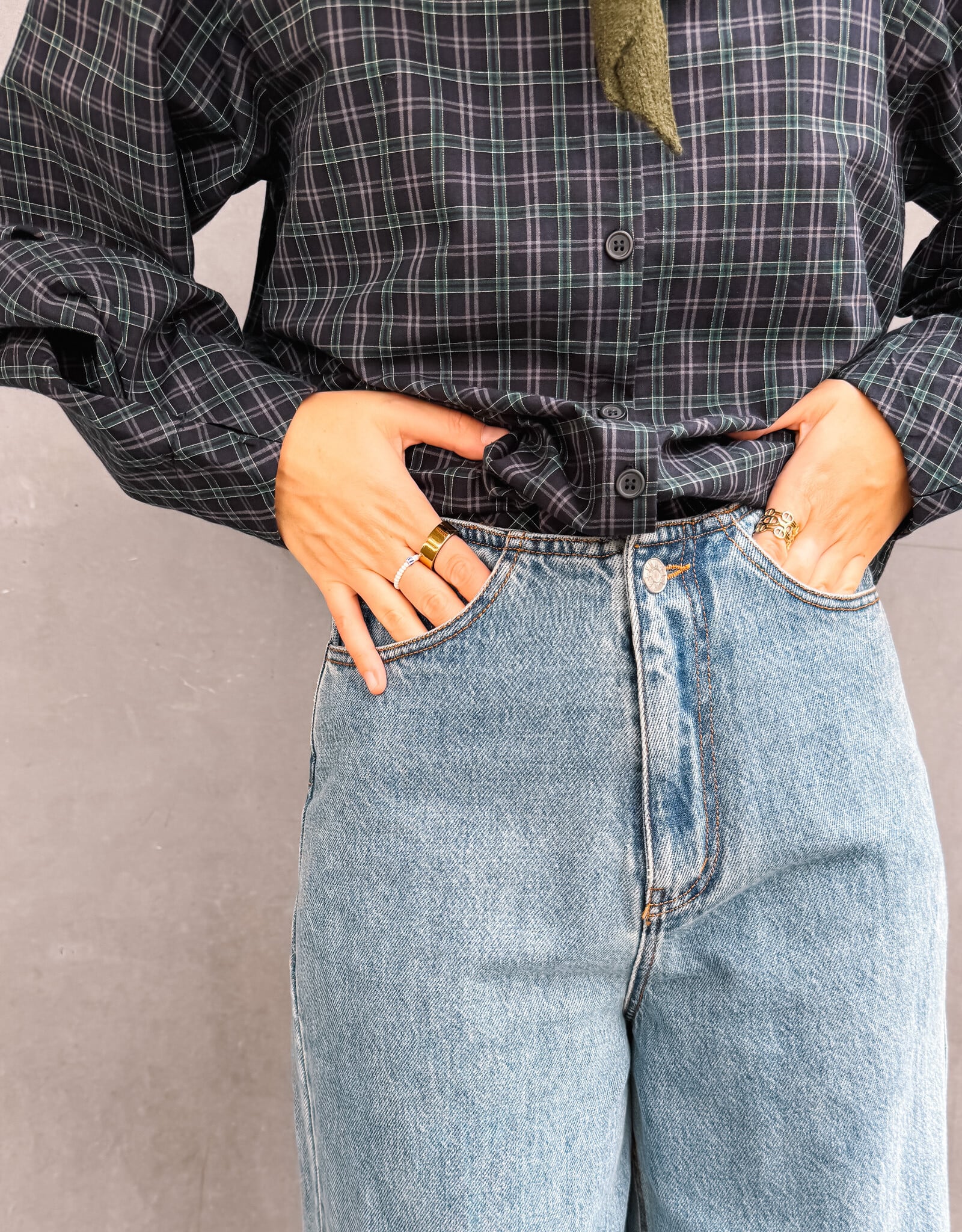 Laure+Max Jeans 'Pax' - Denim Stone - Laure+Max