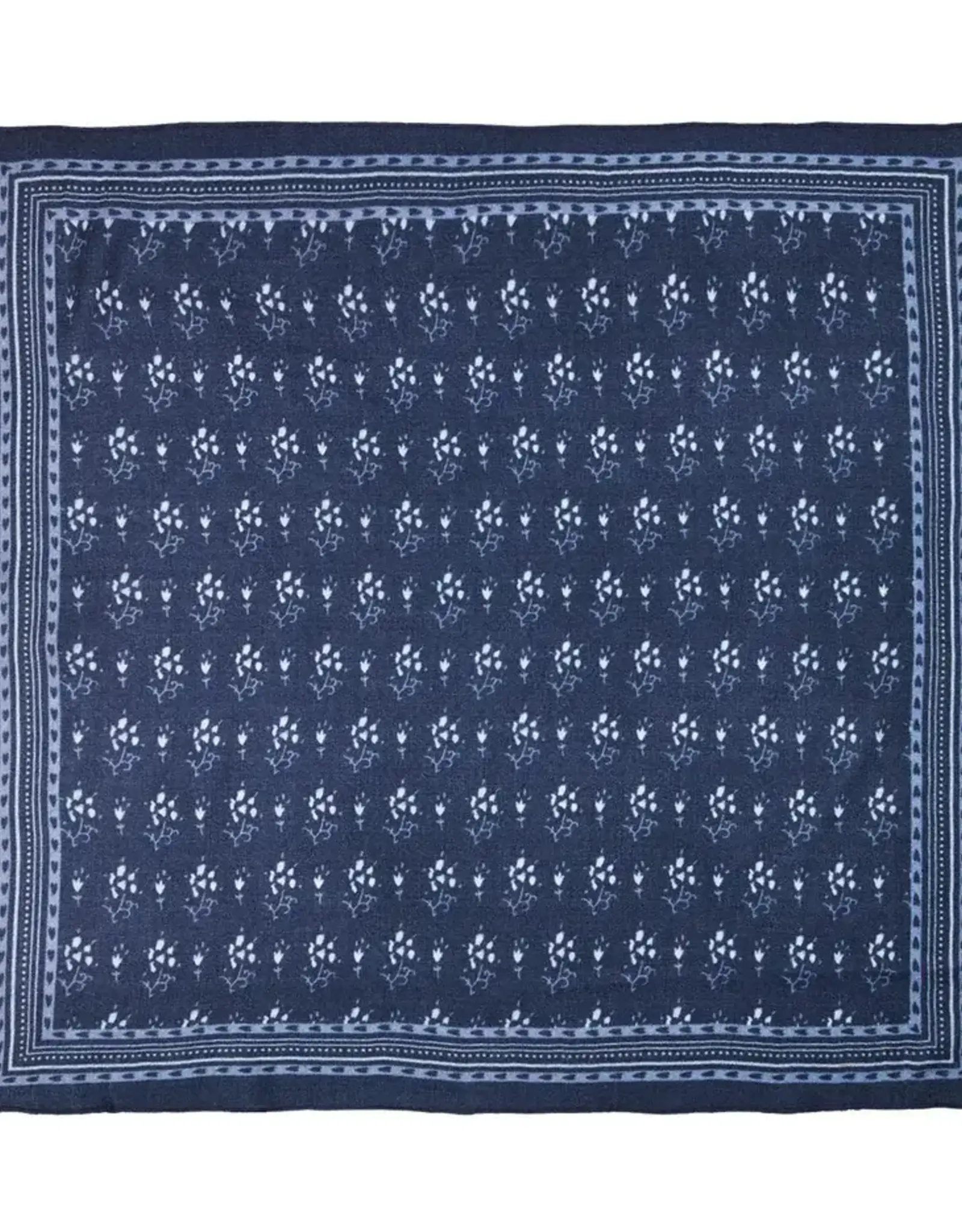 Lollys Laundry Scarf 'Mase' - Dark Navy - Lollys Laundry