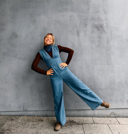 Laure+Max Jumpsuit 'Odina' - Denim Stripes - Laure+Max