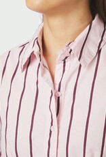Blouse Wide Stripe 'Rosa' - Light Pink - Neo Noir