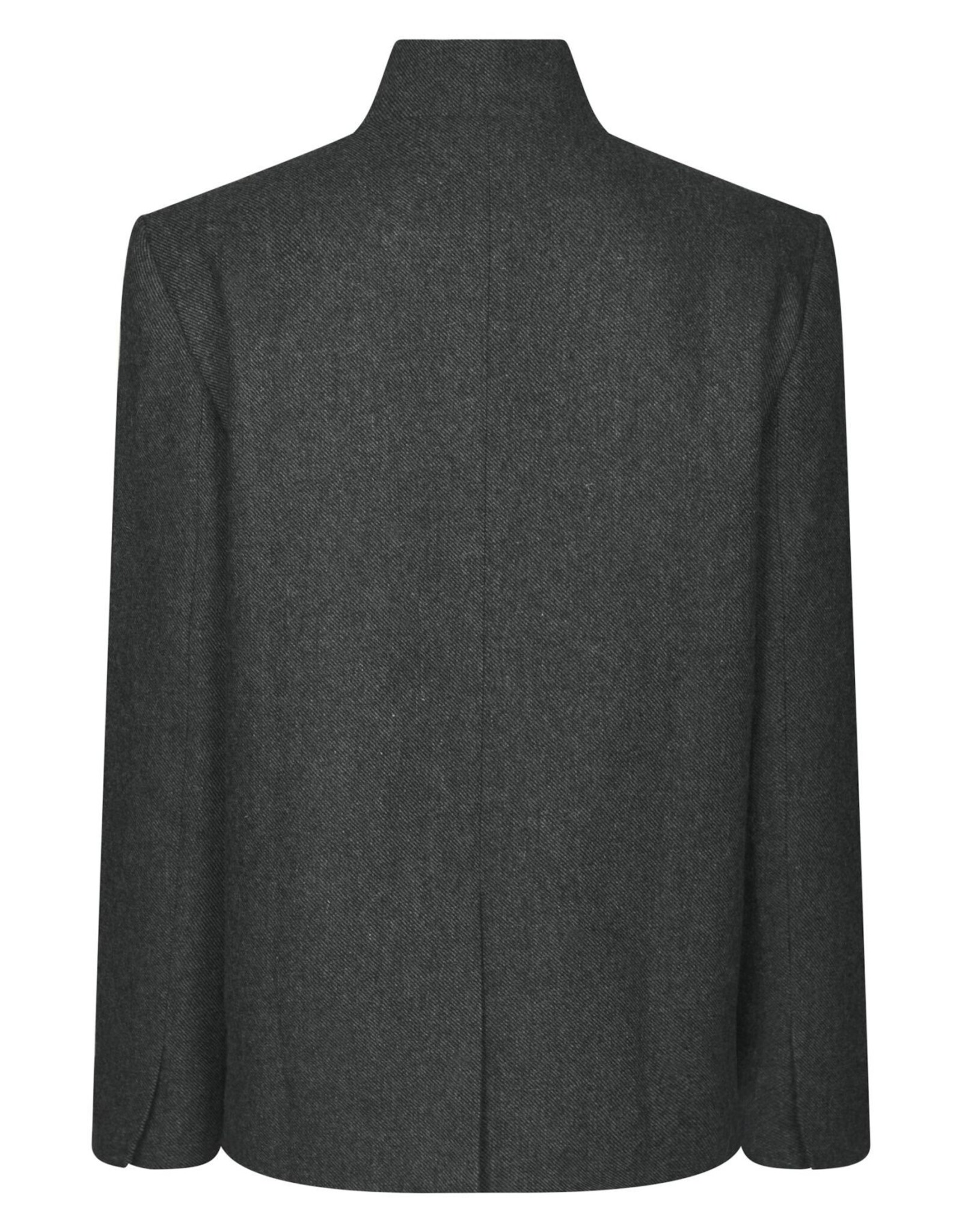Blazer Structure Twill 'Nerine' - Antracit - Neo Noir