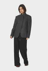 Blazer Structure Twill 'Nerine' - Antracit - Neo Noir
