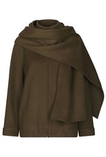 Korte Mantel 'Paige' - Khaki - Neo Noir