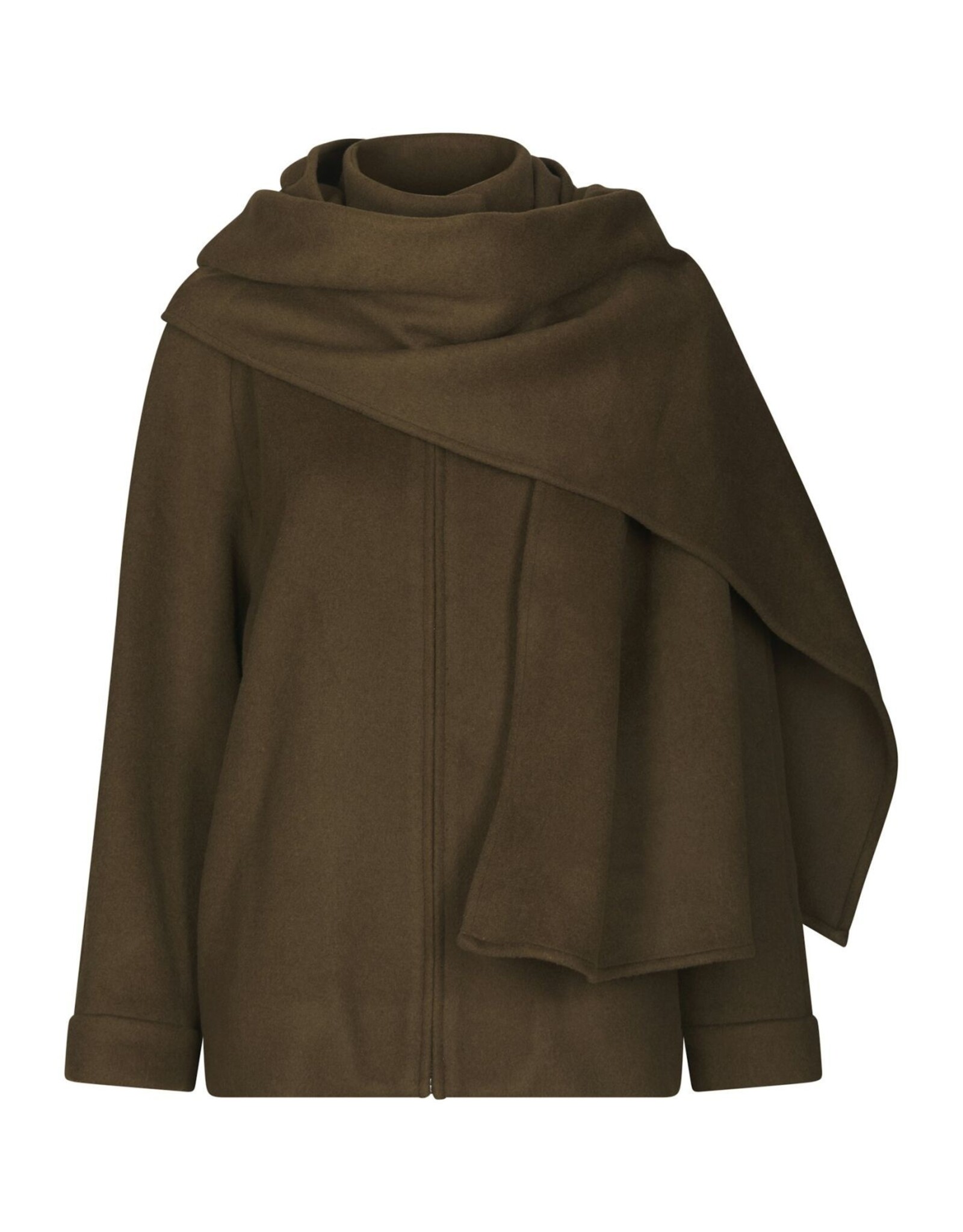 Korte Mantel 'Paige' - Khaki - Neo Noir