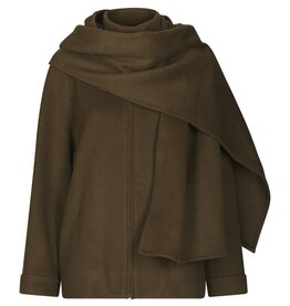 Korte Mantel 'Paige' - Khaki - Neo Noir
