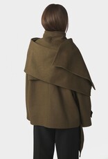 Korte Mantel 'Paige' - Khaki - Neo Noir