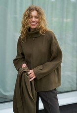 Korte Mantel 'Paige' - Khaki - Neo Noir