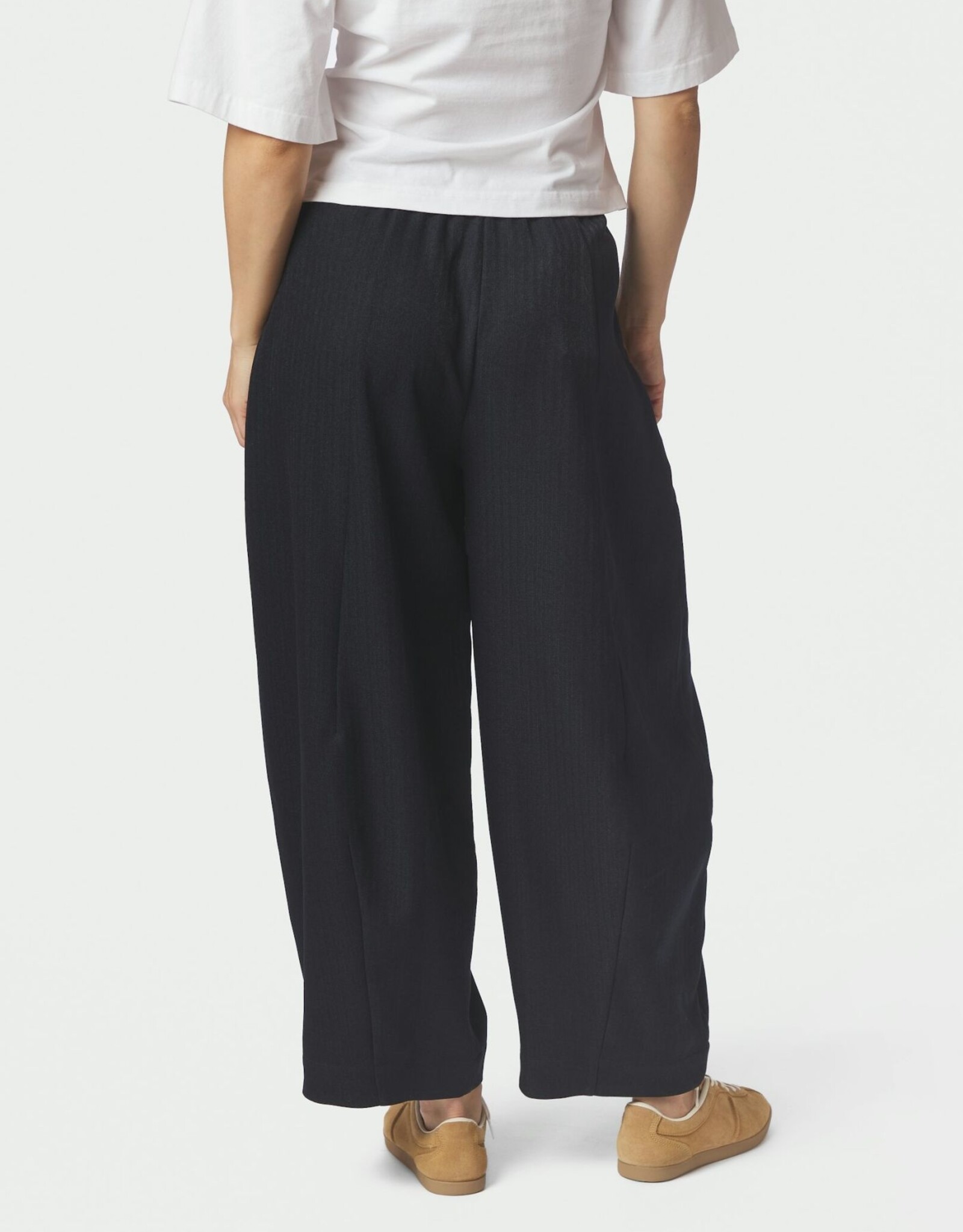 Broek Pinstripe 'Eveline' - Navy - Neo Noir