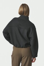 Bomber Jacket Wool 'Florine' - Antracit  - Neo Noir