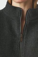 Bomber Jacket Wool 'Florine' - Antracit  - Neo Noir