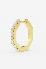 Billion Avenue Novi Diamond Earring - Gold - Billion Avenue