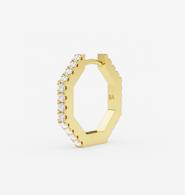 Billion Avenue Novi Diamond Earring - Gold - Billion Avenue