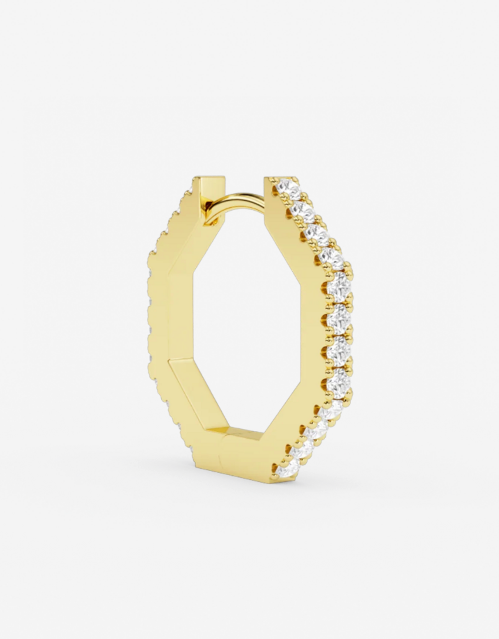 Billion Avenue Novi Diamond Earring - Gold - Billion Avenue