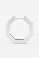 Billion Avenue Novi Diamond Earring - Silver - Billion Avenue