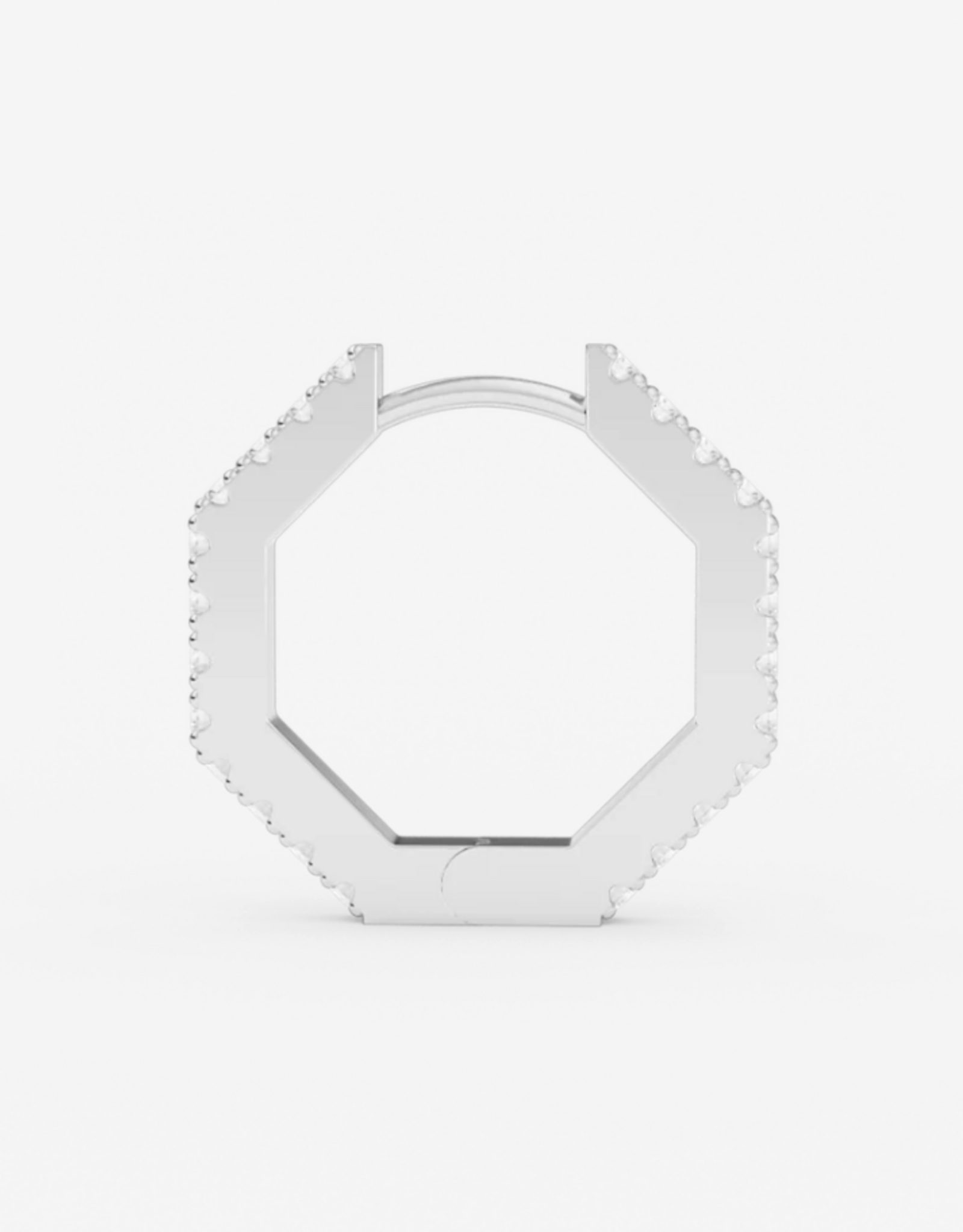 Billion Avenue Novi Diamond Earring - Silver - Billion Avenue