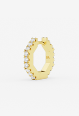 Billion Avenue Nova Diamond Earring - Gold - Billion Avenue