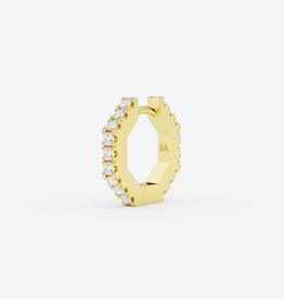 Billion Avenue Nova Diamond Earring - Gold - Billion Avenue