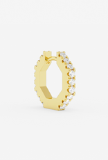 Billion Avenue Nova Diamond Earring - Gold - Billion Avenue