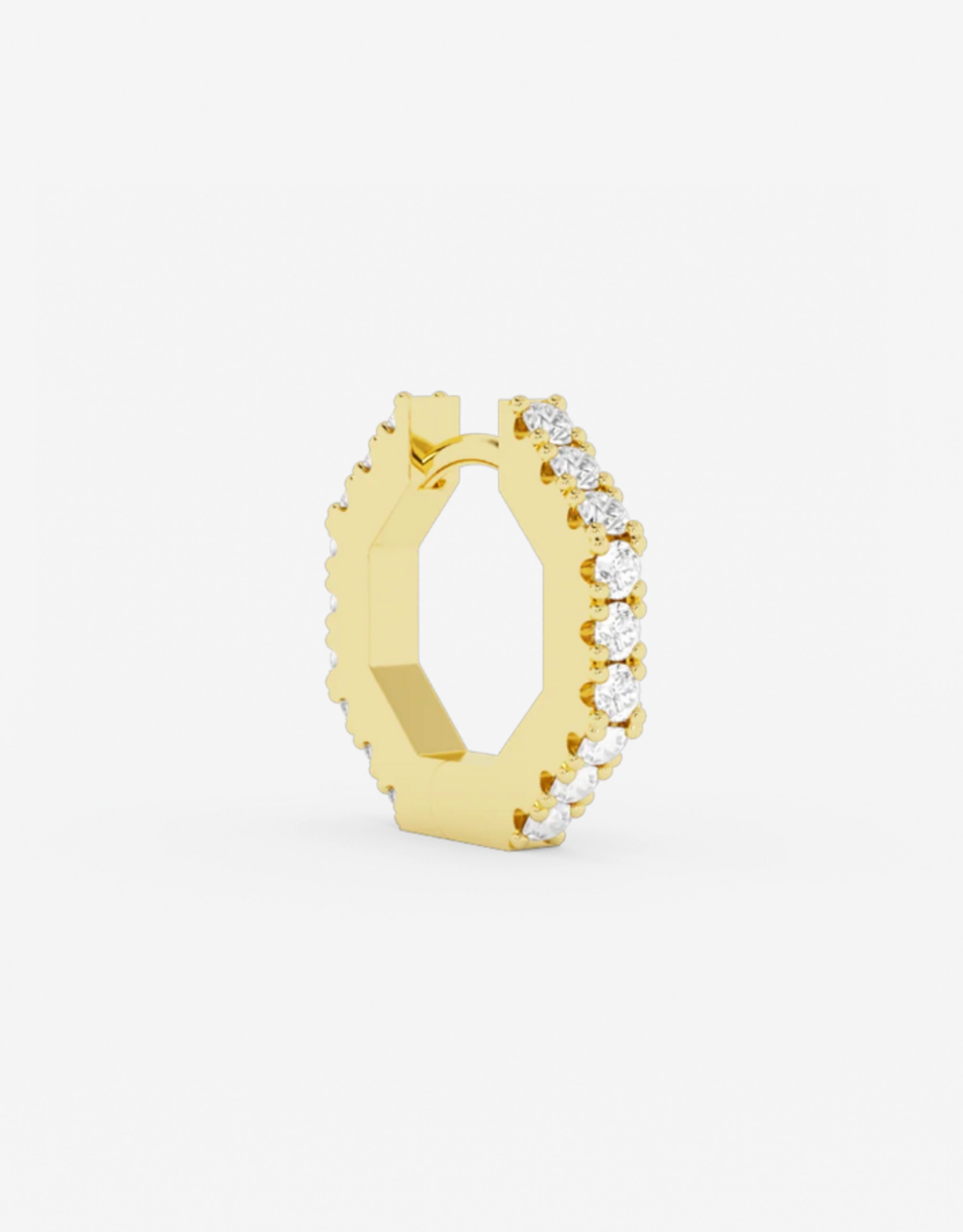 Billion Avenue Nova Diamond Earring - Gold - Billion Avenue