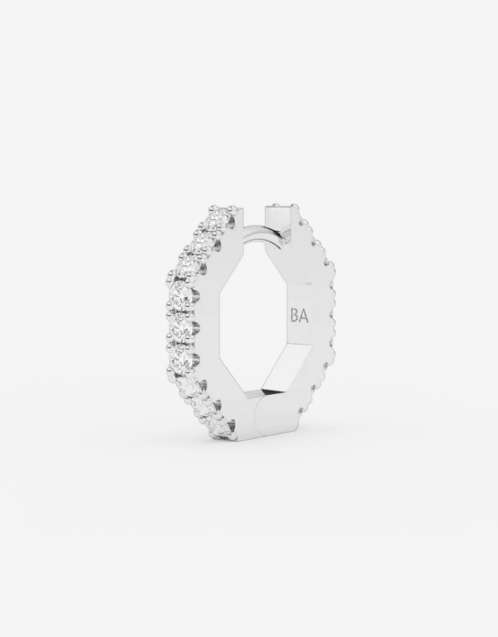 Billion Avenue Nova Diamond Earring - Silver - Billion Avenue