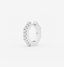 Billion Avenue Nova Diamond Earring - Silver - Billion Avenue