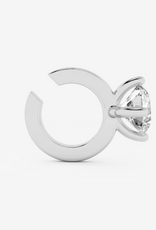 Billion Avenue Solitaire Classic Earcuff - Silver - Billion Avenue