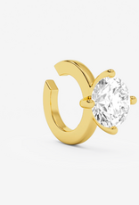 Billion Avenue Solitaire Classic Earcuff - Gold - Billion Avenue