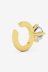 Billion Avenue Solitaire Classic Earcuff - Gold - Billion Avenue