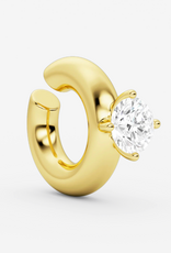 Billion Avenue Solitaire Chunky Kos Earcuff - Gold - Billion Avenue