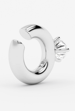 Billion Avenue Solitaire Chunky Kos Earcuff - Silver - Billion Avenue