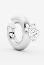 Billion Avenue Solitaire Chunky Kos Earcuff - Silver - Billion Avenue