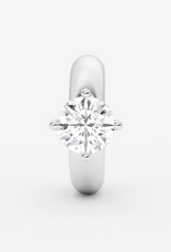 Billion Avenue Solitaire Chunky Kos Earcuff - Silver - Billion Avenue