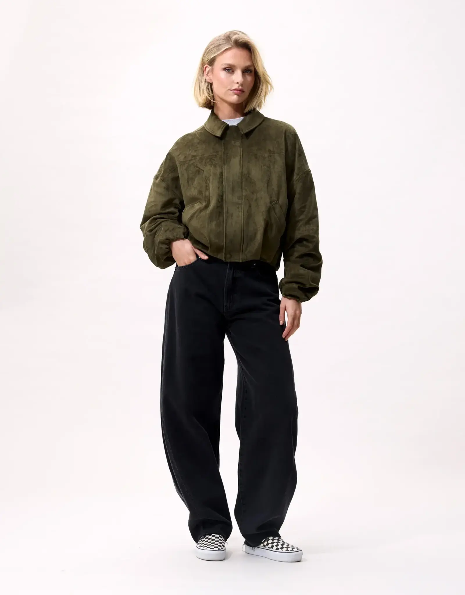 Catwalk Junkie Jacket 'Faux Suede' - Mountain View - Catwalk Junkie