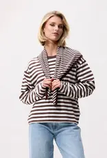 Catwalk Junkie Scarf Striped 'Triangle' - Rocky Road - Catwalk Junkie