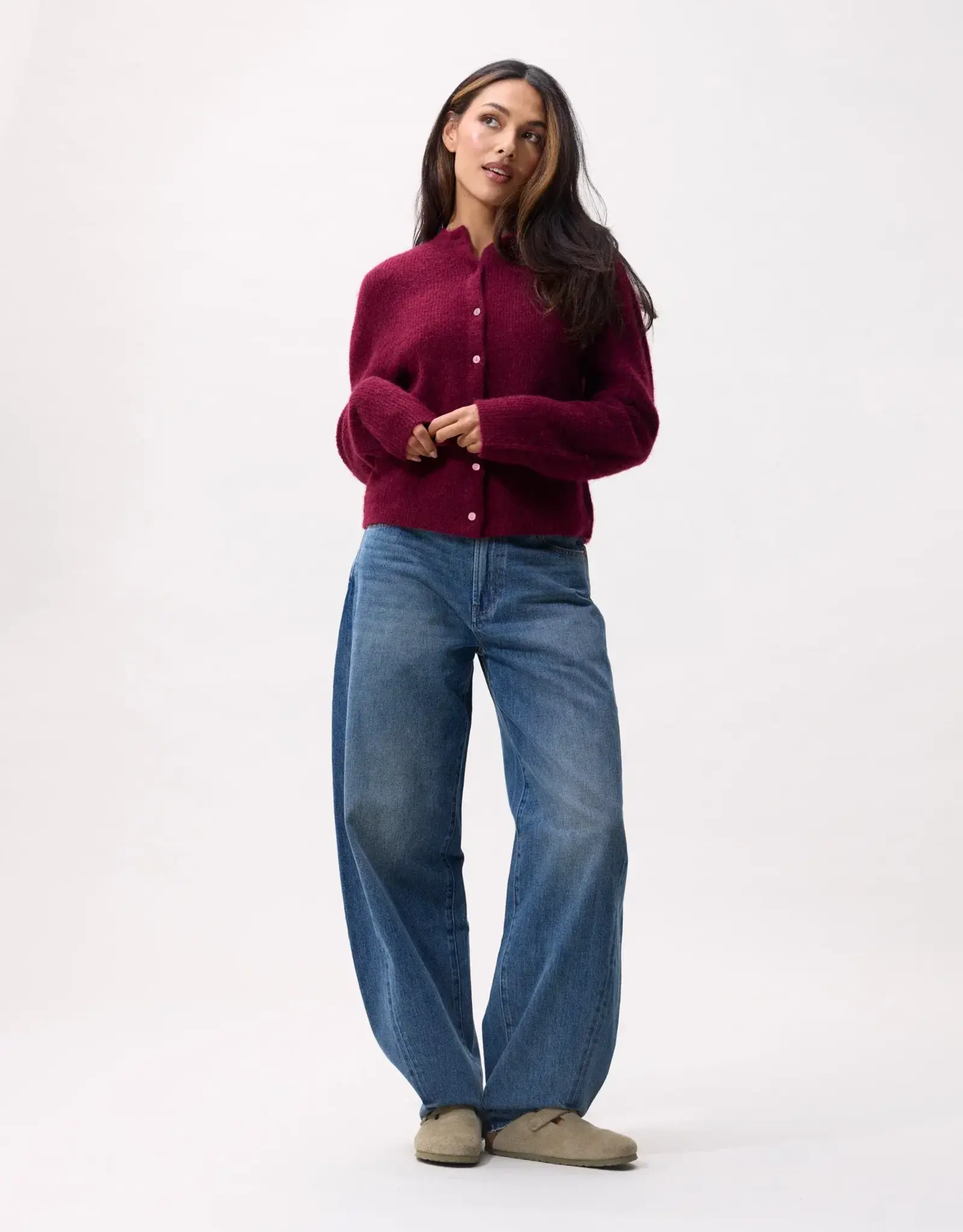Catwalk Junkie Cardigan - Rhubarb - Catwalk Junkie