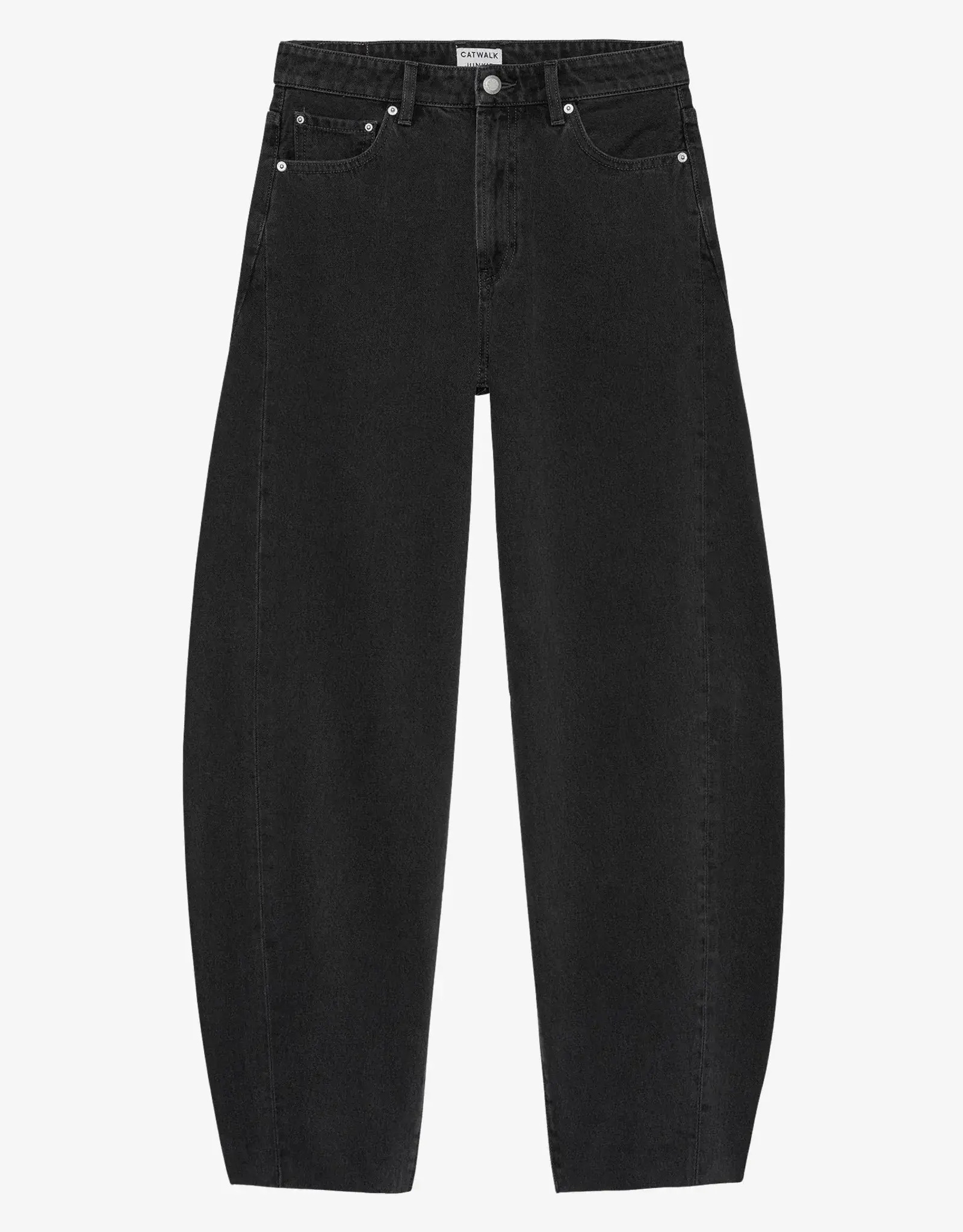 Catwalk Junkie Jeans 'Super Barrel' - Washed Black - Catwalk Junkie