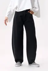 Catwalk Junkie Jeans 'Super Barrel' - Washed Black - Catwalk Junkie