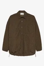 Catwalk Junkie Jacket Check 'Light Padded' - Mossy - Catwalk Junkie