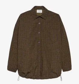 Catwalk Junkie Jacket Check 'Light Padded' - Mossy - Catwalk Junkie