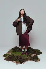 Catwalk Junkie Jacket Check 'Light Padded' - Mossy - Catwalk Junkie