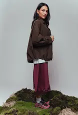 Catwalk Junkie Jacket Check 'Light Padded' - Mossy - Catwalk Junkie