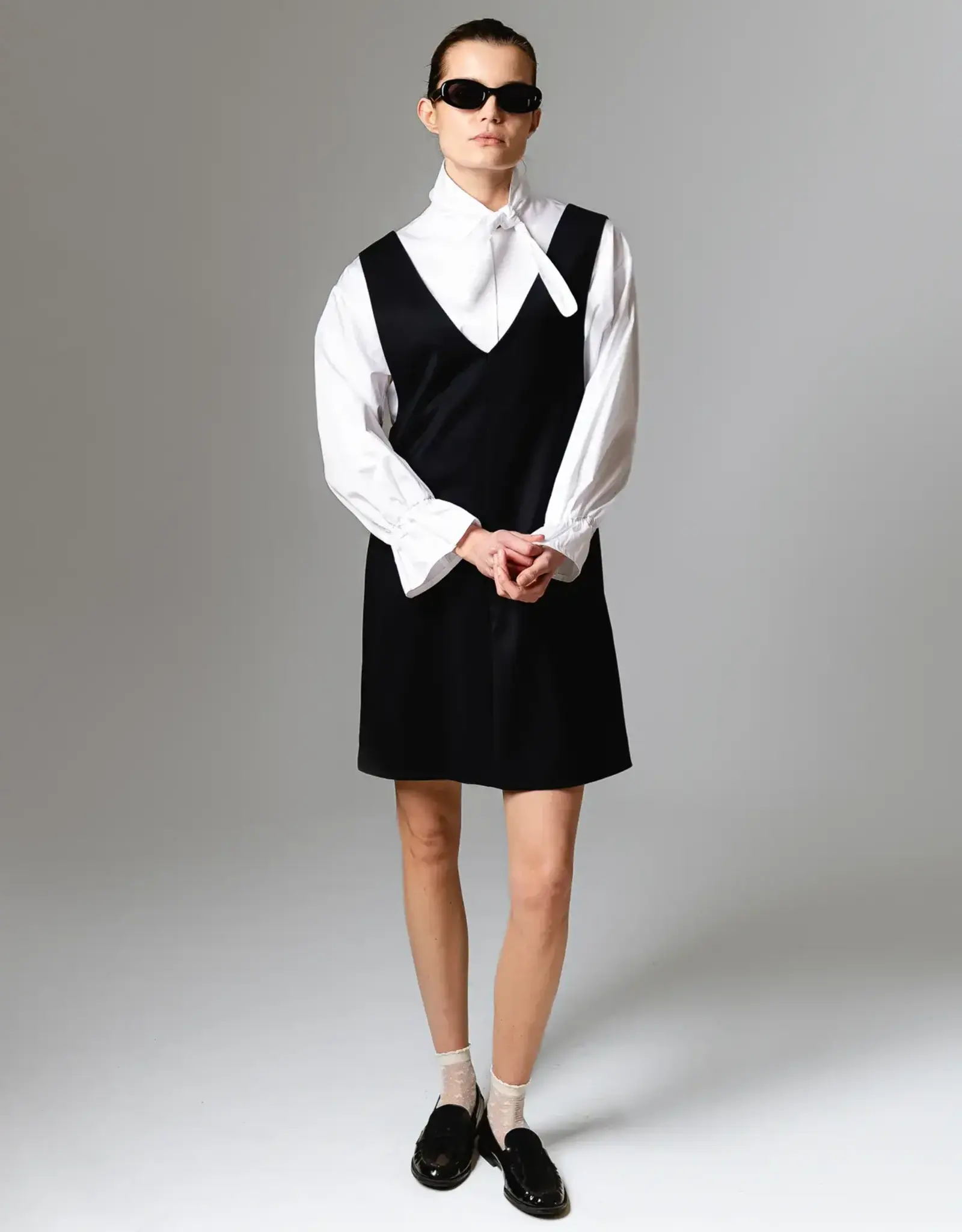 Bô-Dôme Jurk 'Flavie' - Navy - Bô-Dôme