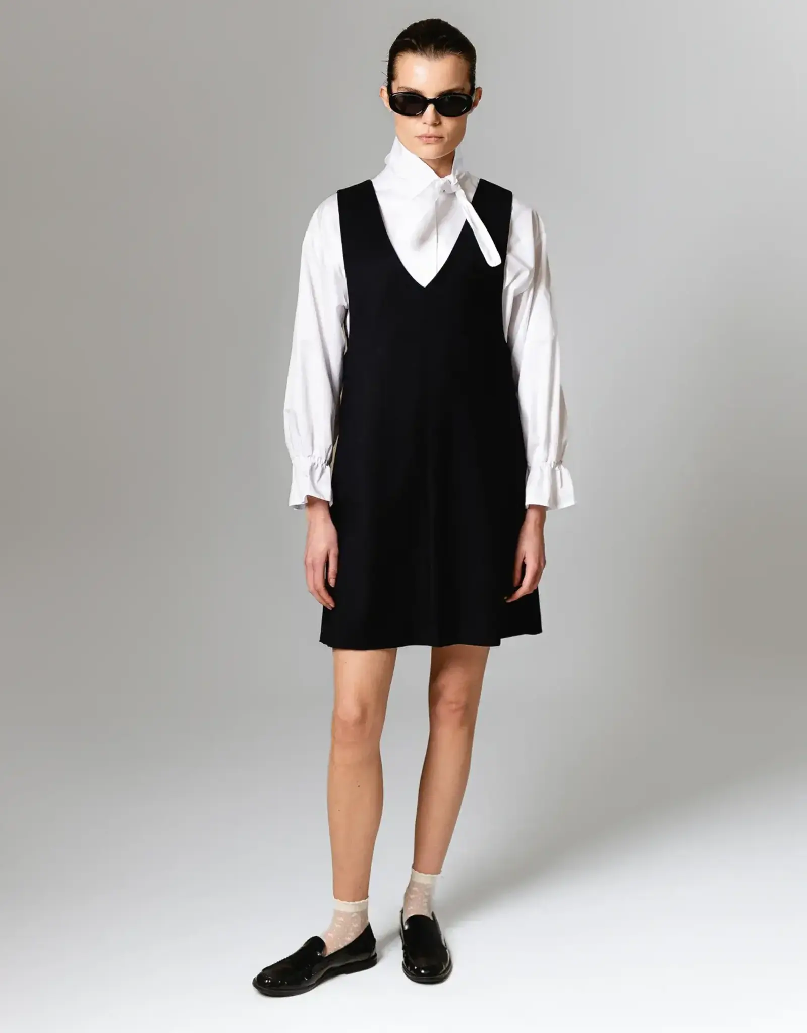 Bô-Dôme Jurk 'Flavie' - Navy - Bô-Dôme