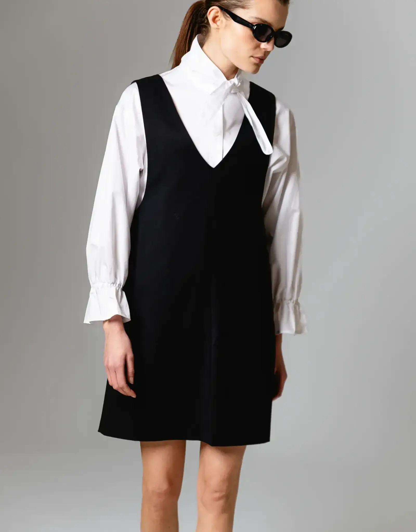 Bô-Dôme Jurk 'Flavie' - Navy - Bô-Dôme
