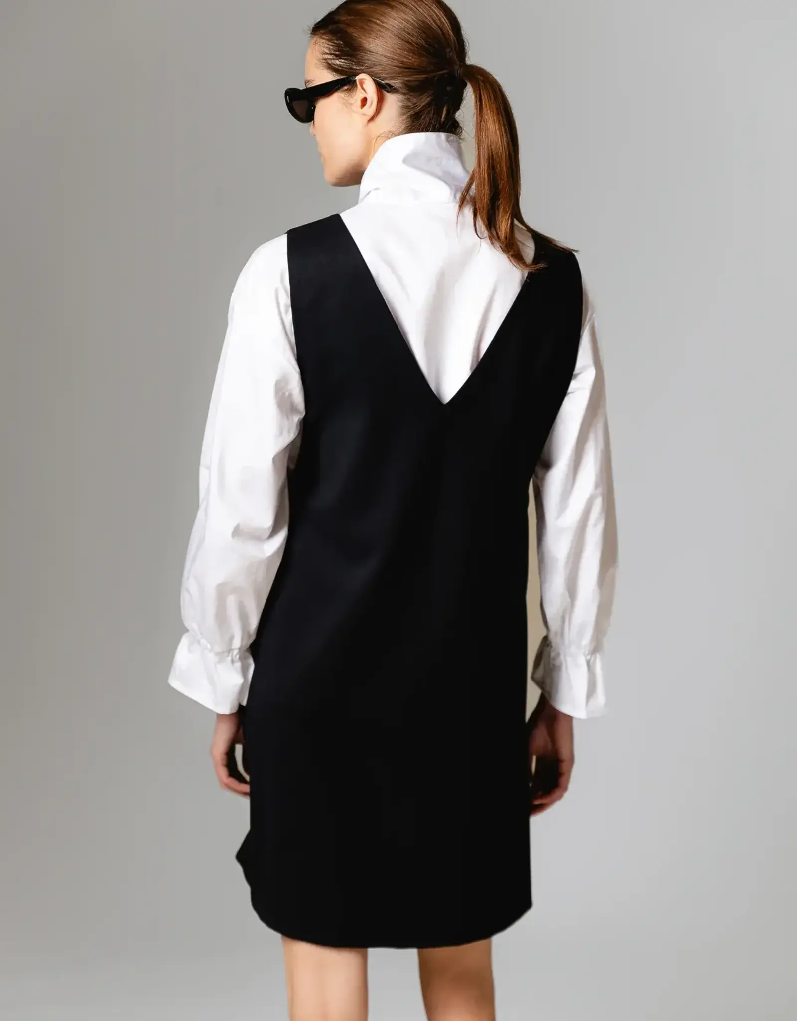 Bô-Dôme Jurk 'Flavie' - Navy - Bô-Dôme