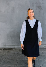 Bô-Dôme Jurk 'Flavie' - Navy - Bô-Dôme