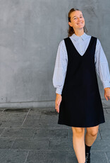 Bô-Dôme Jurk 'Flavie' - Navy - Bô-Dôme