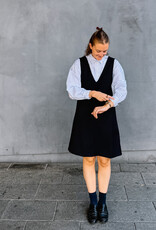 Bô-Dôme Jurk 'Flavie' - Navy - Bô-Dôme