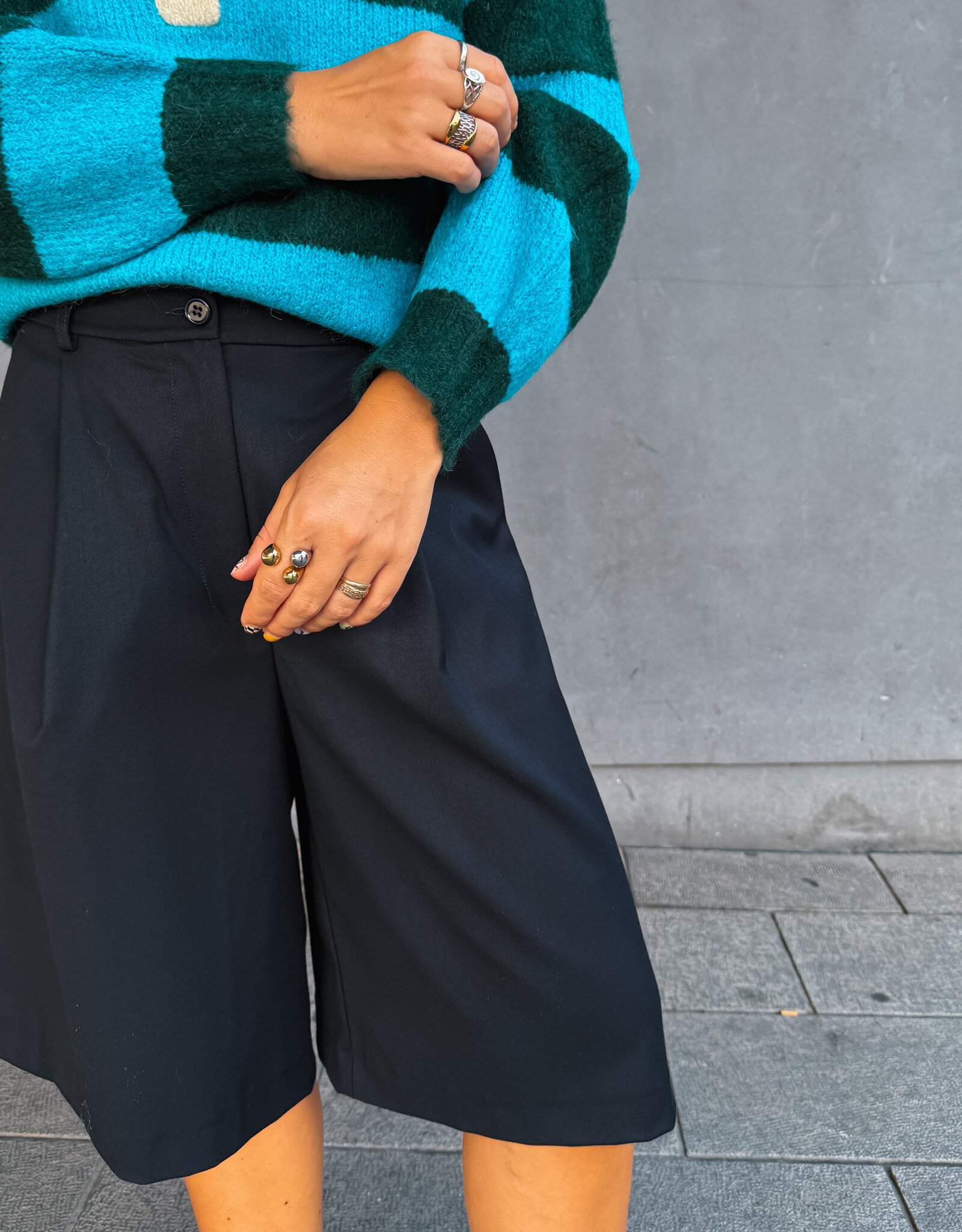 Bô-Dôme Culotte 'Bermuda' - Navy - Bô-Dôme